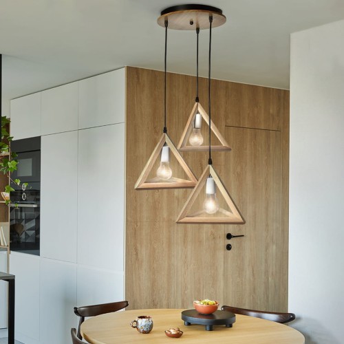 Lampa drewniana wisząca 3 x E27 Trójkąty PZE-903.jpg