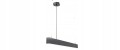 Lampa Liniowa LED Wisząca 60W 6000lm 200cm Czarna 4000K Do Biura