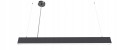 Lampa Liniowa LED Wisząca 30W 3000lm 100cm Czarna 4000K Do Biura