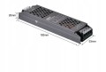 Cichy zasilacz LED 200W 24V Wewnętrzny, stabilizowany, do taśm LED