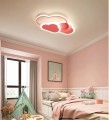 LAMPA DZIECIĘCA LED SUFIT RÓŻOWE CHMURKI 58W + PILOT DL-I03.jpg