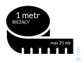 25mb / TAŚMA LED COB 24V / 15W / 480 LED/1m / IP20 / 3000K / 90lm/W / 10mm