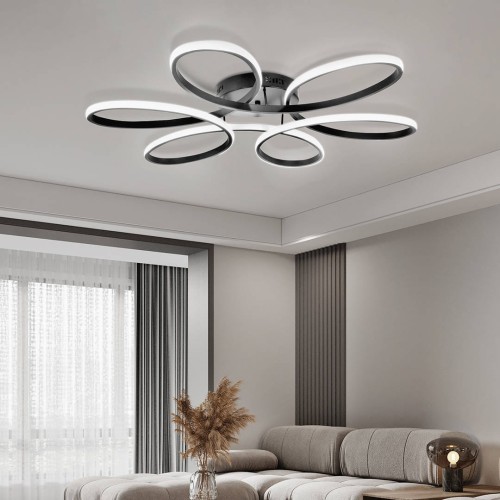 LAMPA DEKORACYJNA OKRĘGI 100W + PILOT CZARNA DL-J05.jpg