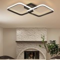 Lampa Dekoracyjna 2 kwadraty 52W Czarna DL-Z02.jpg