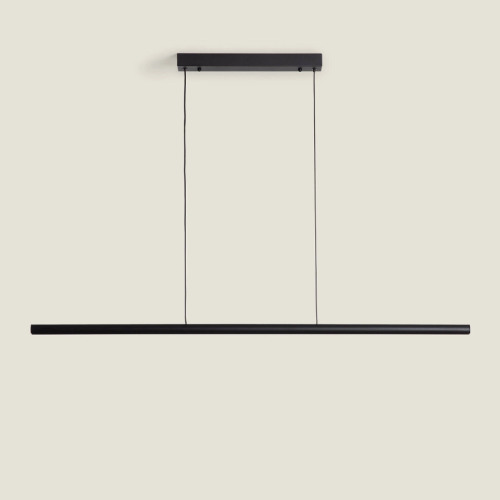 Lampa Wisząca Liniowa LED 30W Aluminium CCT Denzel 3 Barwy światła Czarna