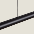 Lampa Wisząca Liniowa LED 30W Aluminium CCT Denzel 3 Barwy światła Czarna