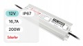 Zasilacz wodoszczelny Scharfer SCH-200-12 / IP67 / 12V / 16,7A / 200W