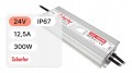 Zasilacz wodoszczelny Scharfer SCH-300-24 / IP67 / 24V / 12,5A / 300W