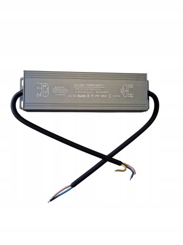 Zasilacz LED 24V 100W IP67 Aluminiowy do Taśm LED