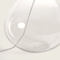 Lampa Stołowa z Tkaniny i Szkła y Cristal Marseille.PNG