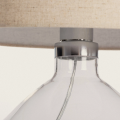 Lampa Stołowa z Tkaniny i Szkła y Cristal Marseille.PNG
