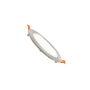 Oprawa LED Okrągła SuperSlim 12W Srebrna Średnica Wycięcia Ø 155 mm