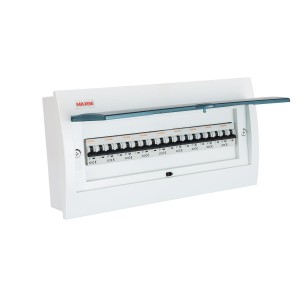 Rozdzielnica Podtynkowa Drzwi Transparentne MAXGE SIGMA ECO