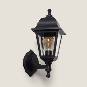 Lampa Ścienna Zewnętrzna Mini Villa Czarna