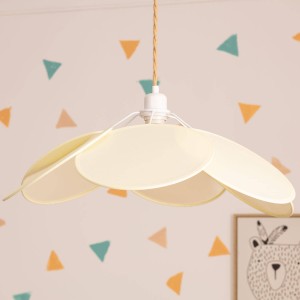 Lampa Wisząca z Tkaniny Kabuki