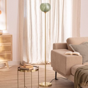 Lampa Podłogowa z Metalu i Szkła Klimt