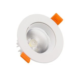 Oczko LED COB Nastawne Okrągłe 18W Białe