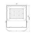 Naświetlacz LED 200W Cienki PRO