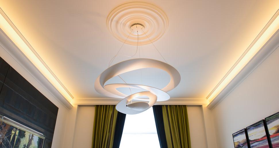 gzymsy do sufitu salon led