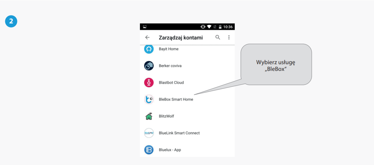 jak polaczyc blebox z google home krok 3