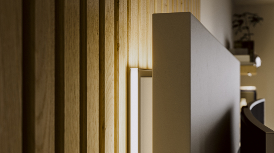 Zestaw TEKKNI HELSE srebrny, klosz transparentny 3 m