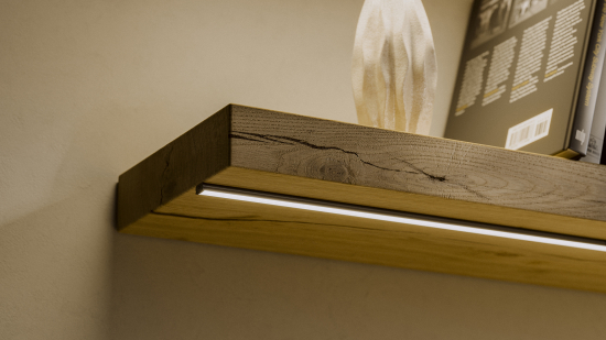 Zestaw TEKKNI ORRE srebrny, klosz mrożony 3 m