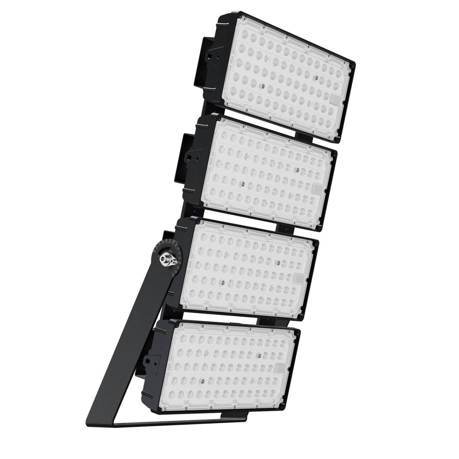 Naświetlacz LED 800W Stadium 160 lm/W IP66 LIFUD Regulacja 0-10V | 4000K Biały Neutro | 30°