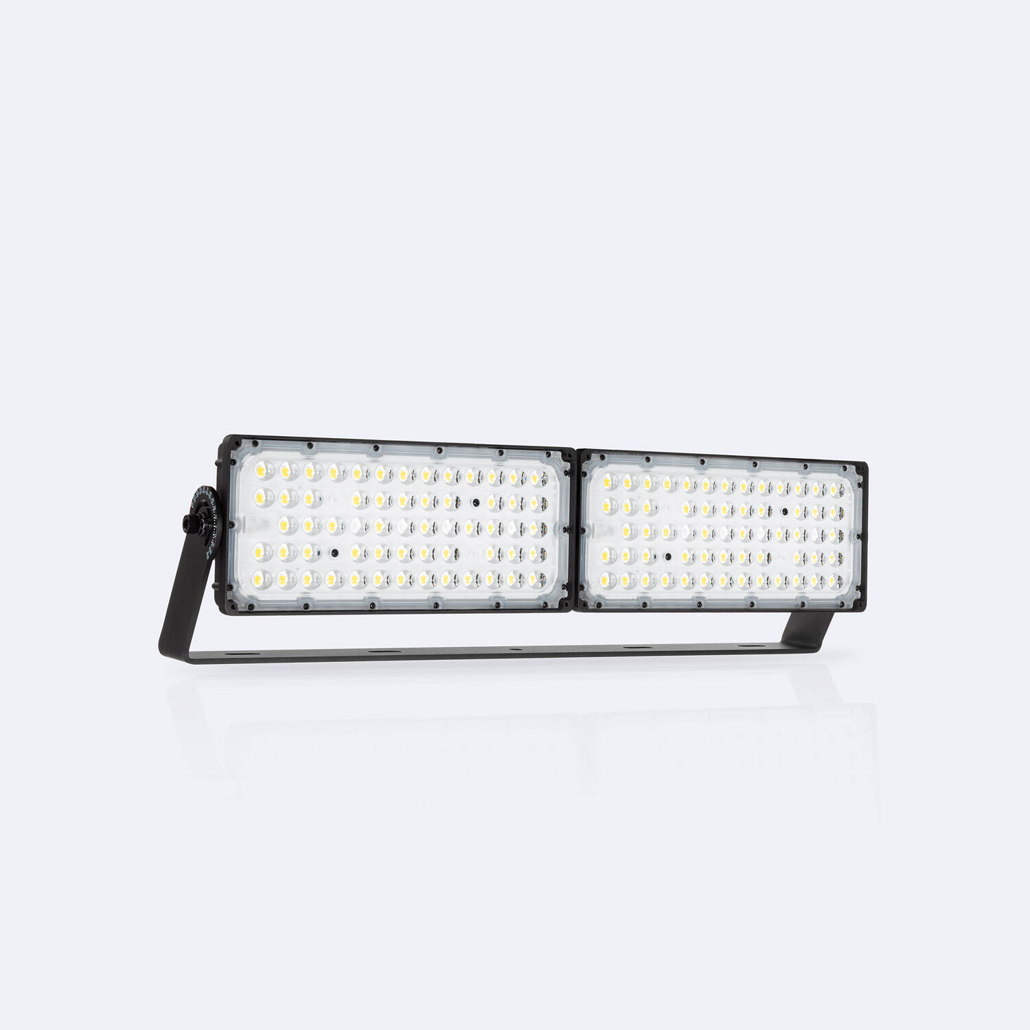 Naświetlacz LED 400W Stadionowy, 160 lm/W, IP66, LIFUD, Regulowany 0-10V, Poziomy Montaż | 3000K Ciepła biel | 60°