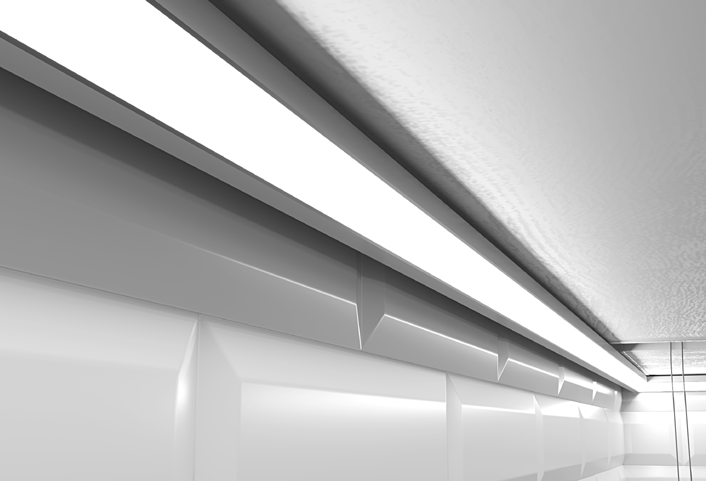 Oświetlenie kuchni z wykorzystaniem profilu aluminiowego LED P3-1: Elegancja i Funkcjonalność
