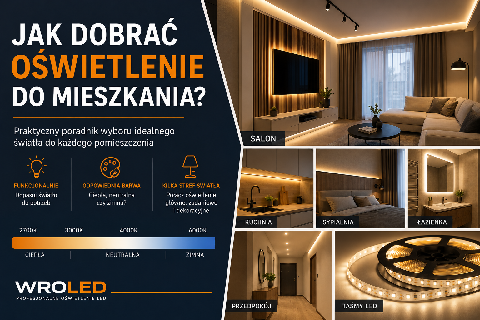 Jak dobrać oświetlenie do mieszkania? Praktyczny poradnik